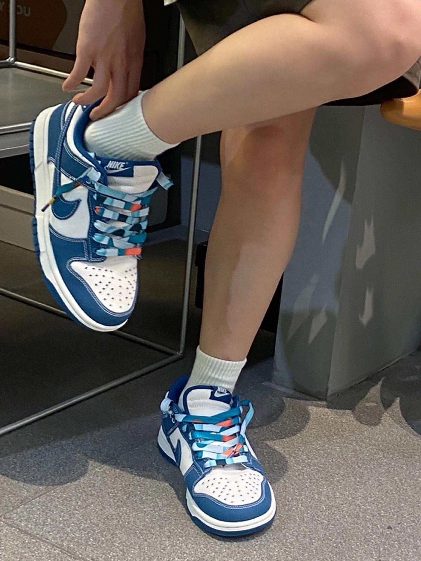 Nike Dunk Low复古蓝|夏天搭牛仔绝了!